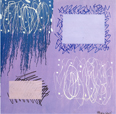 Sotto condizionale, 1980. Olio su tela, 80x80cm.